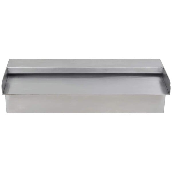VIDAXL - vidaXL Lame d'eau rectangulaire 30 cm Acier inoxydable pour piscine - large