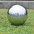 VIDAXL - vidaXL Sphère de fontaine de jardin avec LED Acier inoxydable 20 cm - vignette