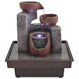 VIDAXL - vidaXL Fontaine d'intérieur avec lampe LED Polyrésine - vignette