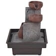 VIDAXL - vidaXL Fontaine d'intérieur avec lampe LED Polyrésine - vignette