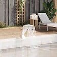 VIDAXL - vidaXL Fontaine d'étang Acier inoxydable 64 x 30 x 52 cm Argenté - vignette