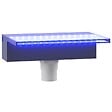 VIDAXL - vidaXL Déversoir pour cascade avec LED RVB Acrylique 30 cm - vignette