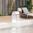 VIDAXL - vidaXL Fontaine de piscine 22x60x70 cm acier inoxydable 304 - vignette