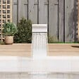 VIDAXL - vidaXL Fontaine de piscine 22x60x70 cm acier inoxydable 304 - vignette