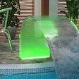 VIDAXL - vidaXL Fontaine de piscine avec LED RVB Acrylique 50 cm - vignette