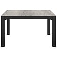 VIDAXL - vidaXL Table basse de jardin gris 55x55x31 cm DPC et acier - vignette