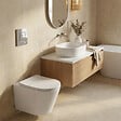 GROHE - Pack WC bâti-support Rapid SL + WC SAT sans bride + abattant SoftClose + plaque chrome (RSLCETOR1) - vignette