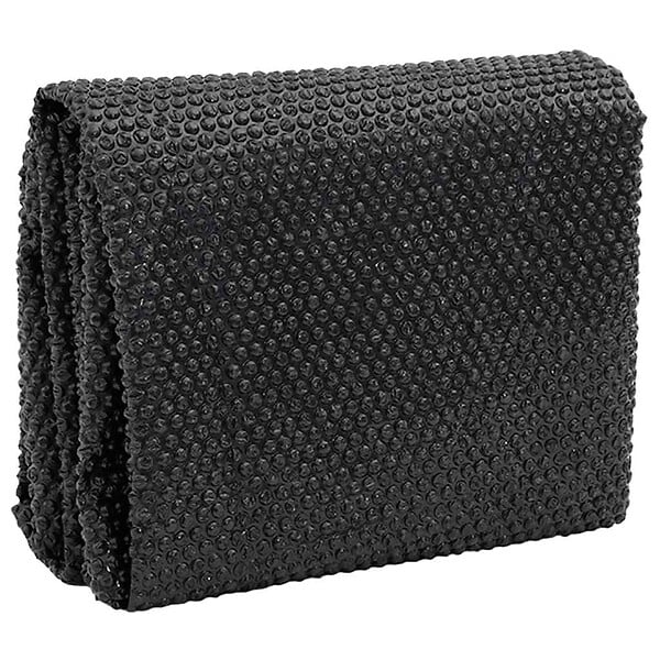 VIDAXL - vidaXL Couverture de piscine Noir 975 x 488 cm PE - large