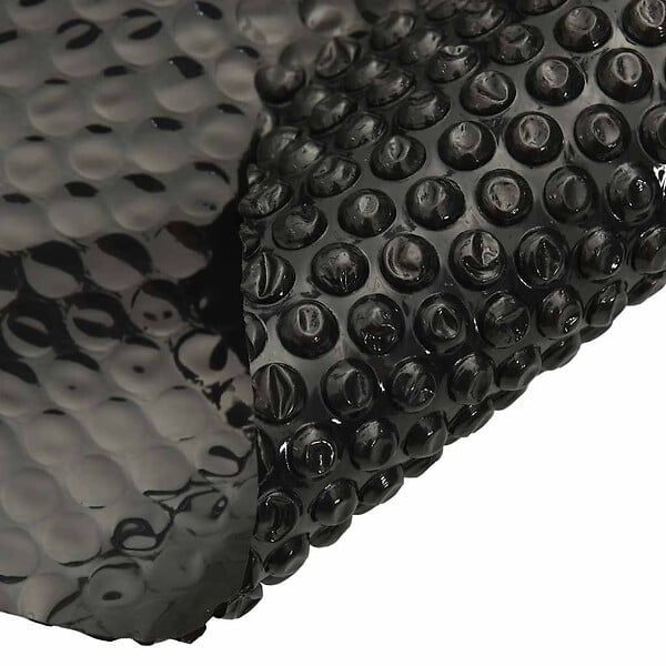 VIDAXL - vidaXL Couverture de piscine Noir 975 x 488 cm PE - large