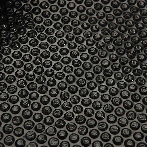 VIDAXL - vidaXL Couverture de piscine Noir 975 x 488 cm PE - large
