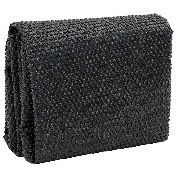 VIDAXL - vidaXL Film solaire de piscine flottant PE 600x400 cm Noir et bleu - large