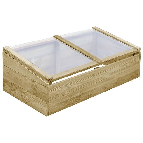VIDAXL - vidaXL Serres 2 pcs Bois de pin imprégné 100x50x35 cm - large