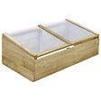 VIDAXL - vidaXL Serres 2 pcs Bois de pin imprégné 100x50x35 cm - vignette