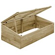 VIDAXL - vidaXL Serres 2 pcs Bois de pin imprégné 100x50x35 cm - vignette
