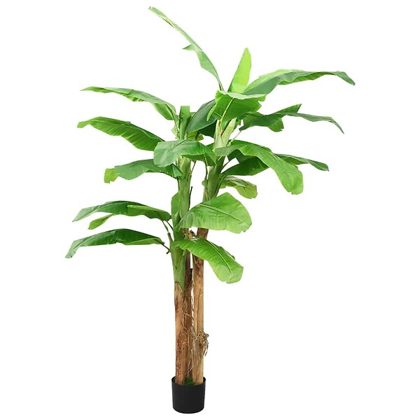 VIDAXL - vidaXL Bananier artificiel avec pot 300 cm Vert - large