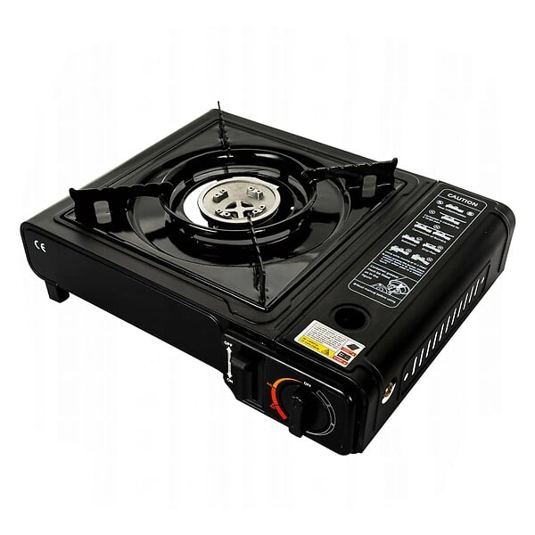 ENTREPOT BRICO - Kit Réchaud camping portable 2 en 1 à gaz 2500 W - large