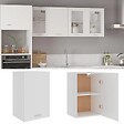 VIDAXL - vidaXL Armoire suspendue "Lyon" Blanc 39,5x31x60 cm Bois d'ingénierie - vignette