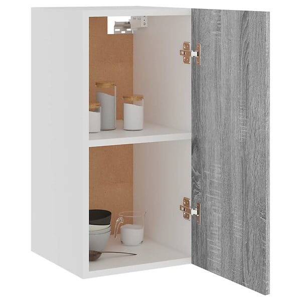 VIDAXL - vidaXL Armoire suspendue "Lyon" Sonoma gris 29,5x31x60 cm - large