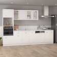 VIDAXL - vidaXL Armoire de plancher à tiroir "Lyon" Blanc 50x46x81,5cm - vignette