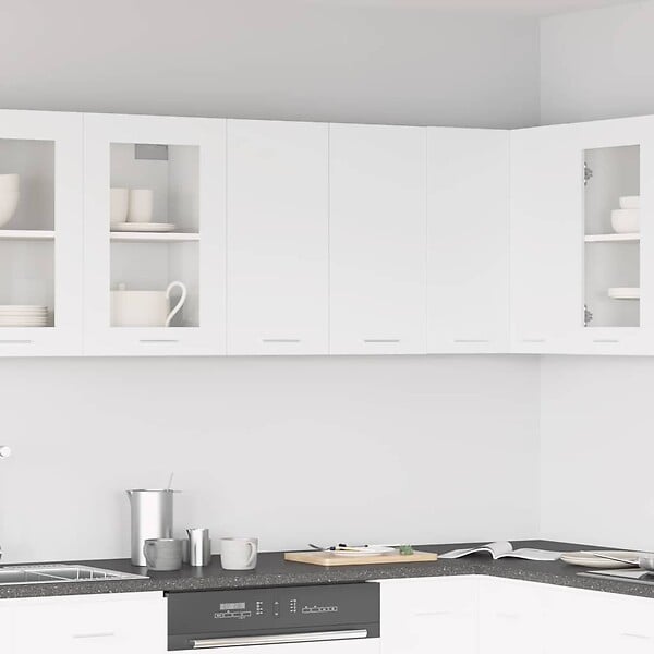 VIDAXL - vidaXL Armoire suspendue "Lyon" Blanc 60x31x60 cm Bois d'ingénierie - large