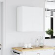 VIDAXL - vidaXL Armoire suspendue "Lyon" Blanc 60x31x60 cm Bois d'ingénierie - vignette