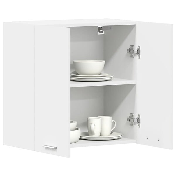 VIDAXL - vidaXL Armoire suspendue "Lyon" Blanc 60x31x60 cm Bois d'ingénierie - large
