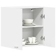 VIDAXL - vidaXL Armoire suspendue "Lyon" Blanc 60x31x60 cm Bois d'ingénierie - vignette