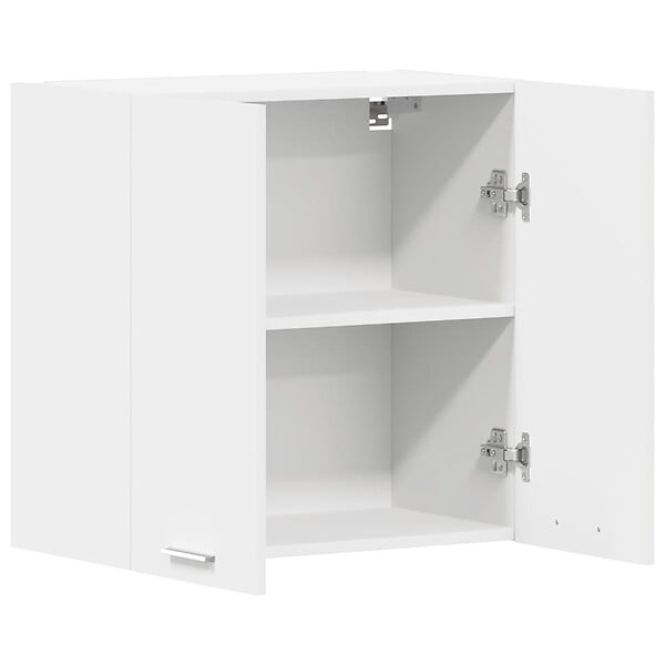 VIDAXL - vidaXL Armoire suspendue "Lyon" Blanc 60x31x60 cm Bois d'ingénierie - large