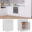 VIDAXL - vidaXL Armoire de plancher à tiroir "Lyon" Blanc - vignette