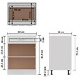 VIDAXL - vidaXL Armoire de plancher à tiroir "Lyon" Blanc - vignette