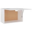 VIDAXL - vidaXL Armoire suspendue "Lyon" Blanc 60x31x40 cm Bois d'ingénierie - vignette