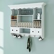 VIDAXL - vidaXL Armoire murale de cuisine en bois Blanc - vignette