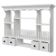 VIDAXL - vidaXL Armoire murale de cuisine en bois Blanc - vignette