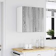 VIDAXL - vidaXL Armoire suspendue "Lyon" Sonoma gris 60x31x60 cm - vignette