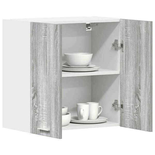 VIDAXL - vidaXL Armoire suspendue "Lyon" Sonoma gris 60x31x60 cm - large