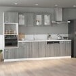 VIDAXL - vidaXL Armoire de plancher "Lyon" Sonoma gris 60x46x81,5 cm - vignette