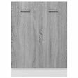 VIDAXL - vidaXL Armoire de plancher "Lyon" Sonoma gris 60x46x81,5 cm - vignette