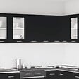 VIDAXL - vidaXL Armoire suspendue "Lyon" Noir 60x31x60 cm Bois d'ingénierie - vignette