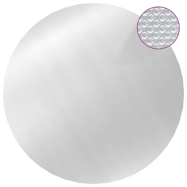 VIDAXL - vidaXL Couverture de piscine Argenté 488 cm PE - large