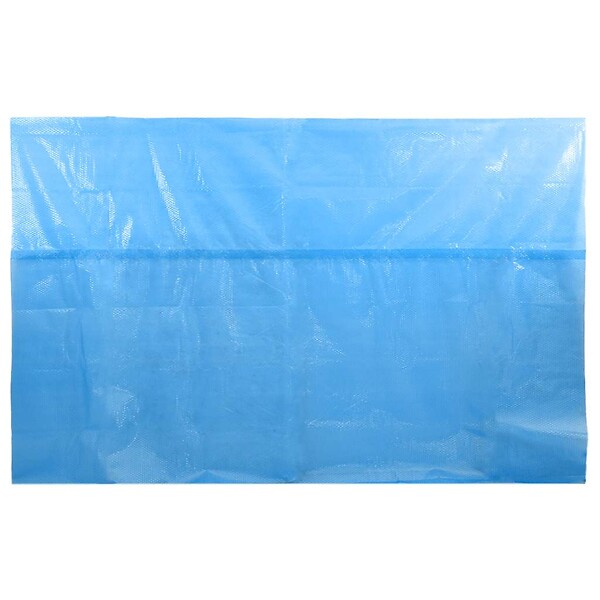 VIDAXL - vidaXL Couverture de piscine Bleu 488 x 244 cm PE - large