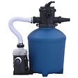 VIDAXL - vidaXL Pompe filtrante à sable avec minuterie 530 W 10980 L/h - vignette