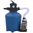 VIDAXL - vidaXL Pompe filtrante à sable avec minuterie 530 W 10980 L/h - vignette