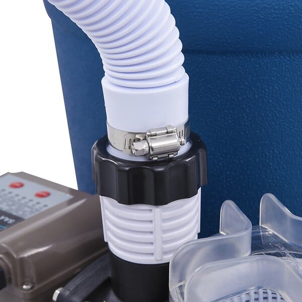 VIDAXL - vidaXL Pompe filtrante à sable avec minuterie 530 W 10980 L/h - large