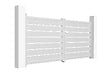 CASANOOV - Casanoov Portail battant 3 m VOGEL H.140  cm blanc aluminium - vignette