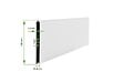 CASANOOV - Casanoov Portail battant 3 m EIGER H.160  cm blanc aluminium - vignette