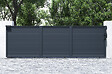 CASANOOV - Casanoov Portail coulissant 5 m EIGER H.140  cm aluminium gris - vignette