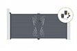 CASANOOV - Casanoov Portail battant motorisé 3,5 m VELETA H.160  cm + Motorisation BUNKER B500 - vignette