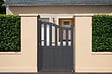 CASANOOV - Casanoov Portillon 1m MEIJE H.140  cm aluminium gris - vignette