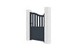 CASANOOV - Casanoov Portillon 1m MEIJE H.140  cm aluminium gris - vignette