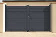 CASANOOV - Casanoov Portail battant 3,5 m CARPATIA H.180  cm aluminium gris - vignette